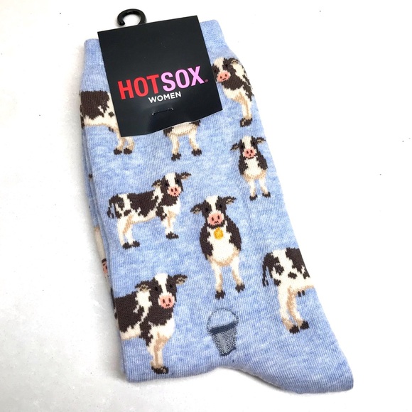 🆕 HOT SOX Cows Socks -blue - gift - Picture 3 of 7